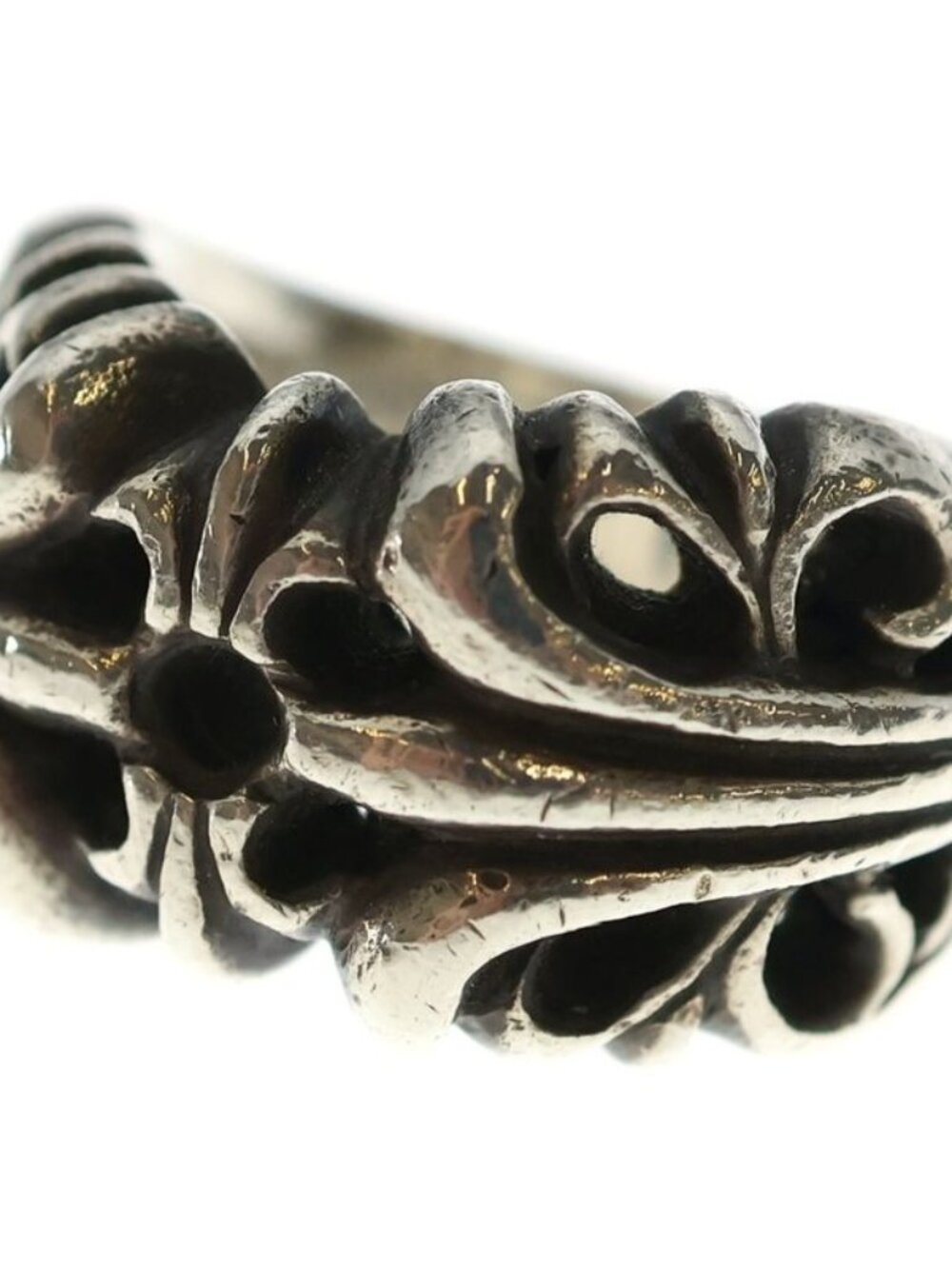 Chrome Hearts & T Ktring Silver Ring